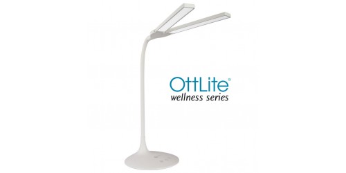 Lampe de table à double tête OTTLITE Pivot LED